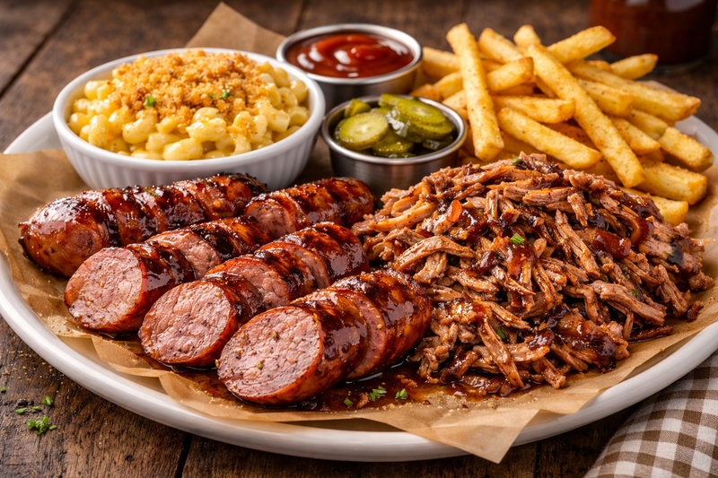 BBQ Plate (2 Meats + 2 Sides)